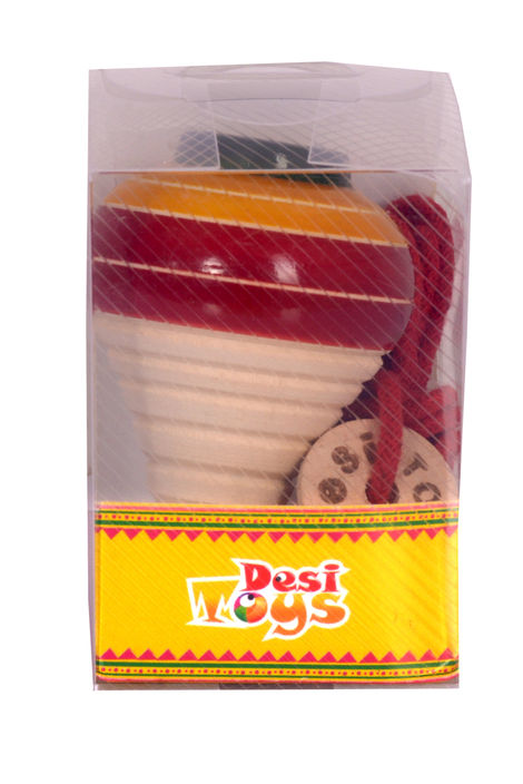 Desi Toys Spinning Top (Lattu / Bhavra)